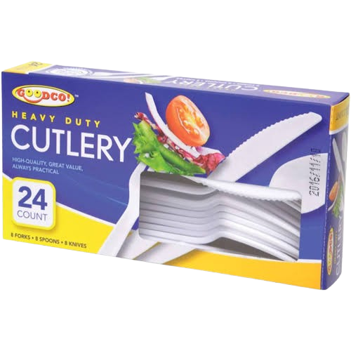 FORKS GOODCO HVY DUTY BOX 24/24CT