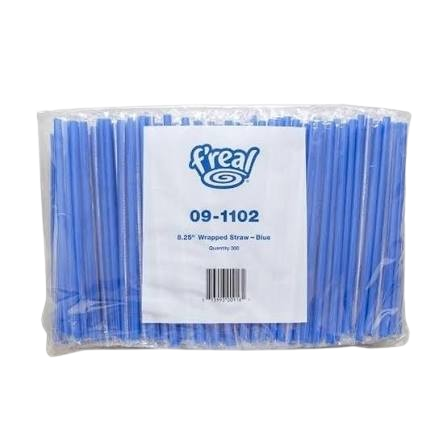 FREAL BLUE STRAWS 300 CT