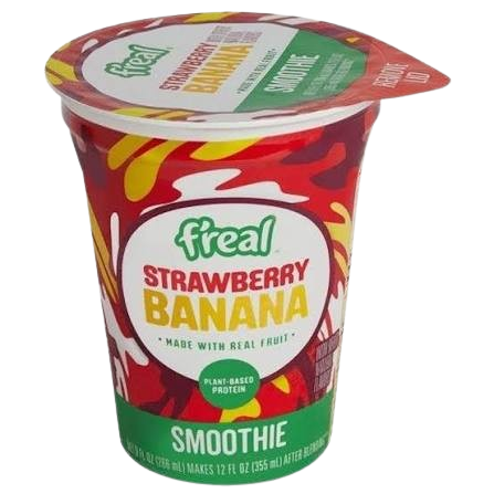 FREAL SMOOTHIE STRAW BANANA 10 OZ