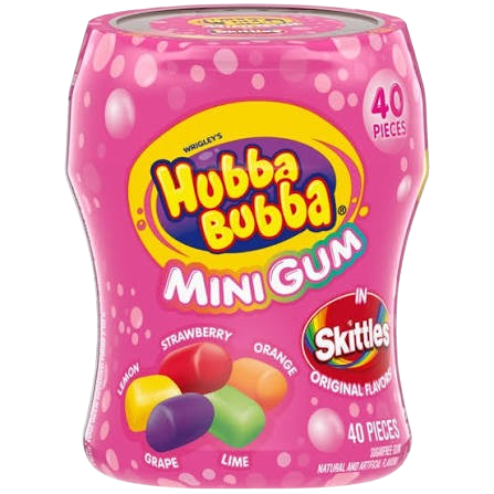 HUBBA BUBBA MINI GUM  6C/40PCS