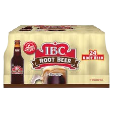 IBC ROOT BEER GLAS BOT 24CT 12 OZ