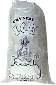 ICE BAG CRYSTAL DRW STRING 500/10LB