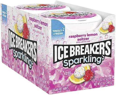 ICE BREAKER MINT RASPBRY LEMON  8CT