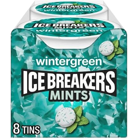 ICE BREAKER MINT WINTERGREEN 8 CT