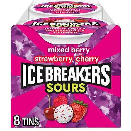 ICE BREAKER SOURS MIXED BRY AST 8CT