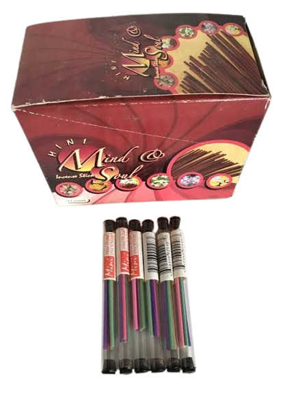 INCENSE MIND & SOUL MINI IN GLASS