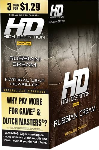 G/T CIG HD RUSS CREAM 15/3/$1.29