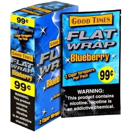 G/T FLAT WRAP BLUEBERRY 25/99Â¢