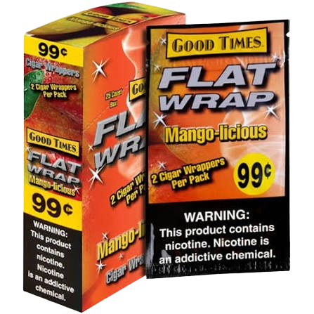 G/T FLAT WRAP MANGO-LICIOUS 25/99Â¢
