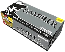 GAMBLER CIG FLT TUBES SLV 100 5/200