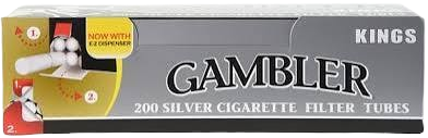 GAMBLER CIG FLT TUBES SLV 4/250 CT