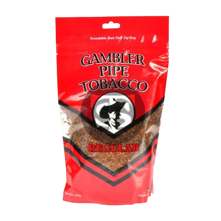 GAMBLER PIPE TOB REG 6 OZ BG
