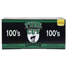 GAMBLER TUBECUT MNT CIG TOB 12POUCH