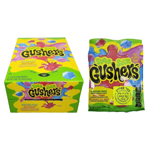 GUSHERS SOUR BERRY 8/4.25 IZ P BAG