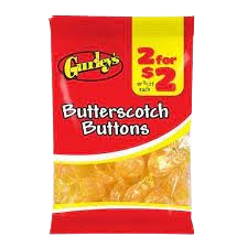 GURLEY'S BUTTERSCOTCH BUTTONS  2/$2