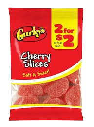 GURLEY'S CHERRY SLICES 2/$2 12CT