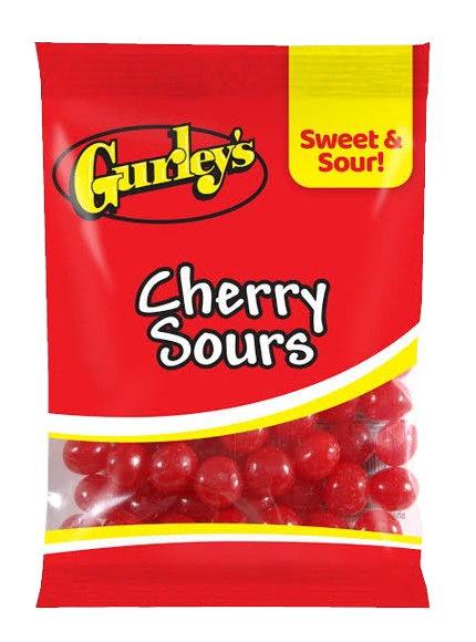 GURLEY'S CHERRY SOURS  2/$2 12 CT
