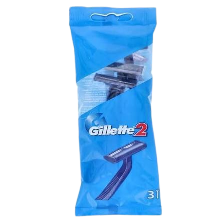 GILLETTE RAZOR 3CT SIMPLY 2