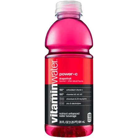 GLA VIT WATER POW RED DRAG FRT 20OZ