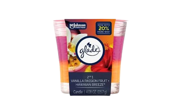 GLADE CANDLE HAWAIIAN VANILLA 2 PK