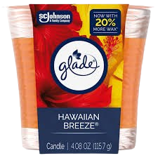 GLADE CANDLE HAWAIIN BREEZE 2PK