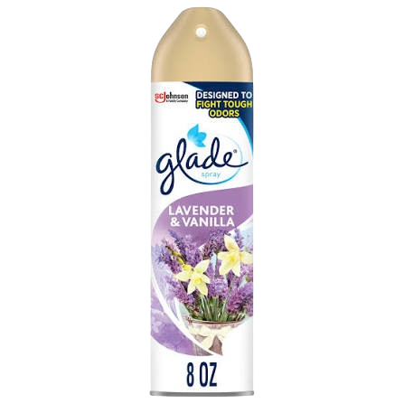 GLADE LAVENDER/VANILLA ALOE 6/8.3OZ