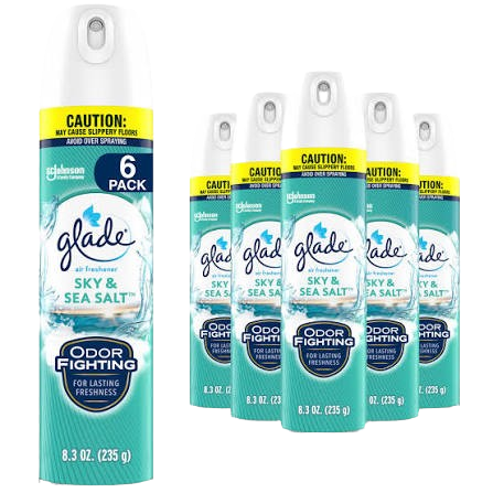 GLADE SKY & SEA SALT  6/8.3OZ