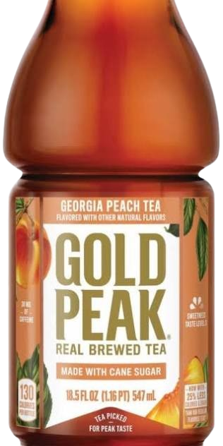 GOLD PEAK GEORGIA PEACH TEA 12/18OZ