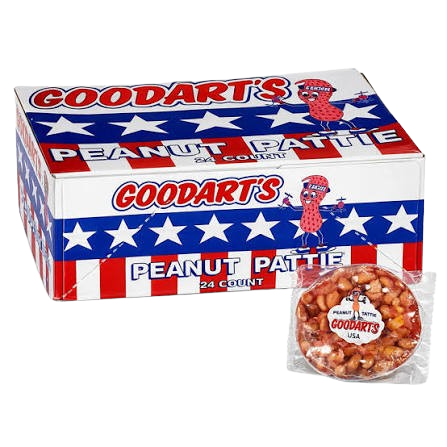 GOODART PEANUT PATTIES 24CT 2.25 OZ