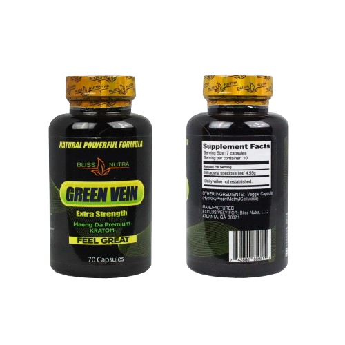 GREEN VEIN EXTRA STREN BOTTLE 140CT