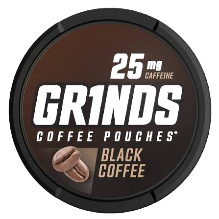 GRINDS COFFEE POUCHES BLK COFF 10CT