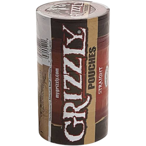 GRIZZLY  STR POUCH 18/5 CT