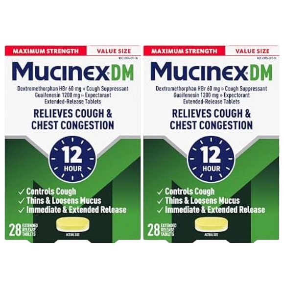 MUCINEX DM 36/20/2PK BOX