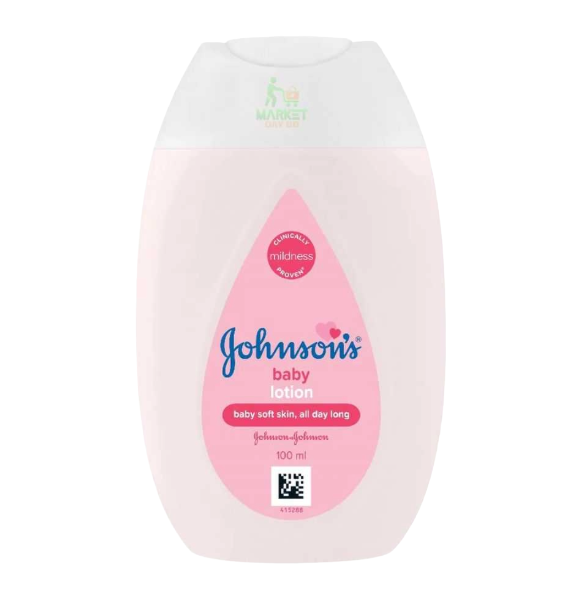J&J BABY LOTION 100ML PINK MILK
