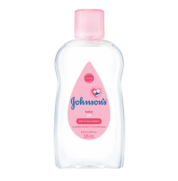 J&J BABY OIL 125ML REGULAR