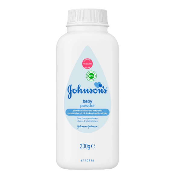 J&J BABY POWDER 7 OZ 200G