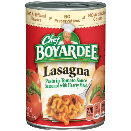 CHEF B LASAGNA 15 OZ