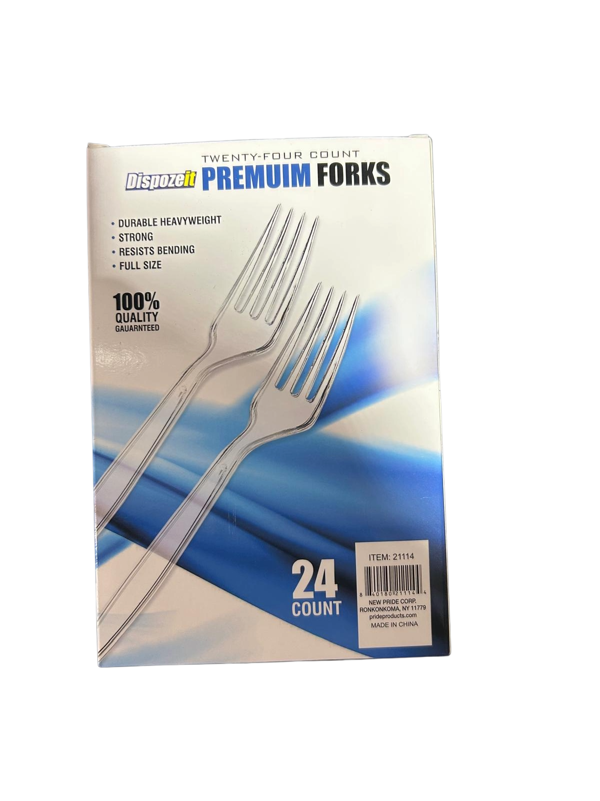 FORKS DISPOZ HVY DUTY BOX 48/24CT