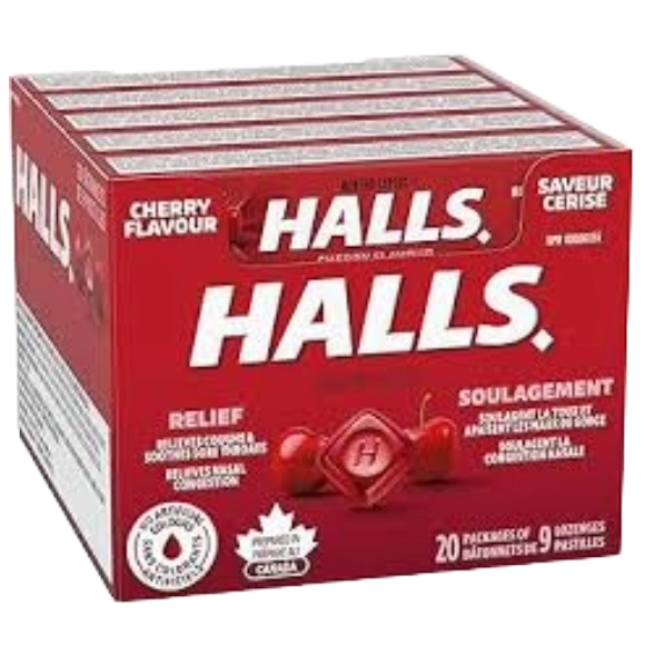 HALLS CGH DRP CHRY BOX