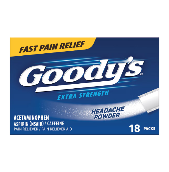 GOODY'S POWDERS EX 2S 18/36CT