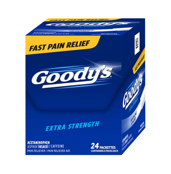 GOODY'S POWDERS EX 6S 24/24CT