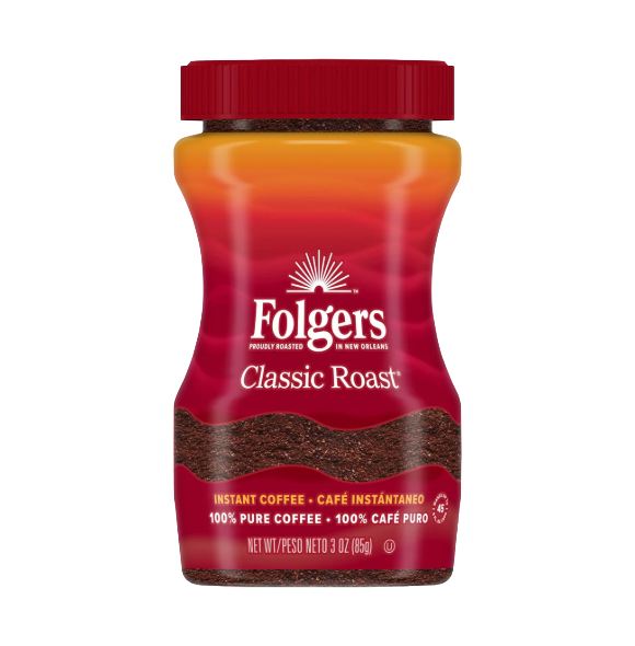 FOLGERS INST COFFEE 12/3 OZ