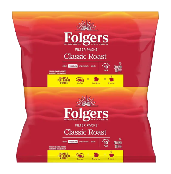 FOLGERS ULTRA FIL PK 160/.9 OZ