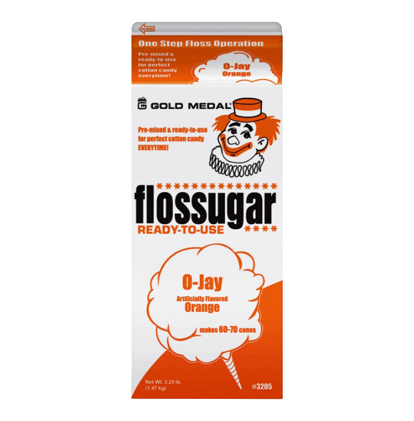 FLS/SGR ORANGE   3.25LB